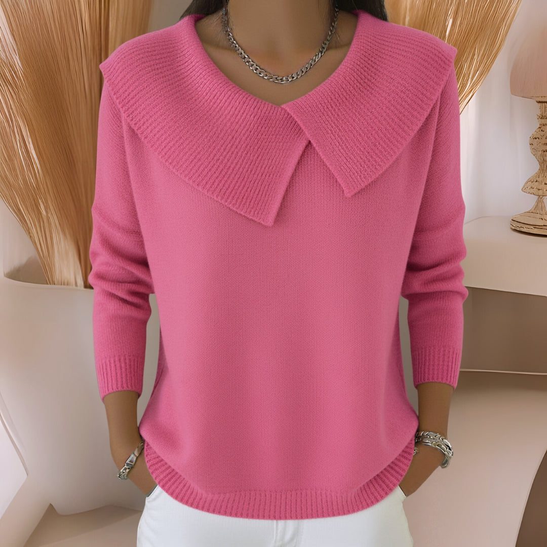 Alira Soft Collar Sweater