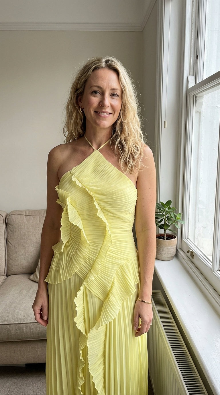 Rosalie Ruffle Muse Maxi Dress