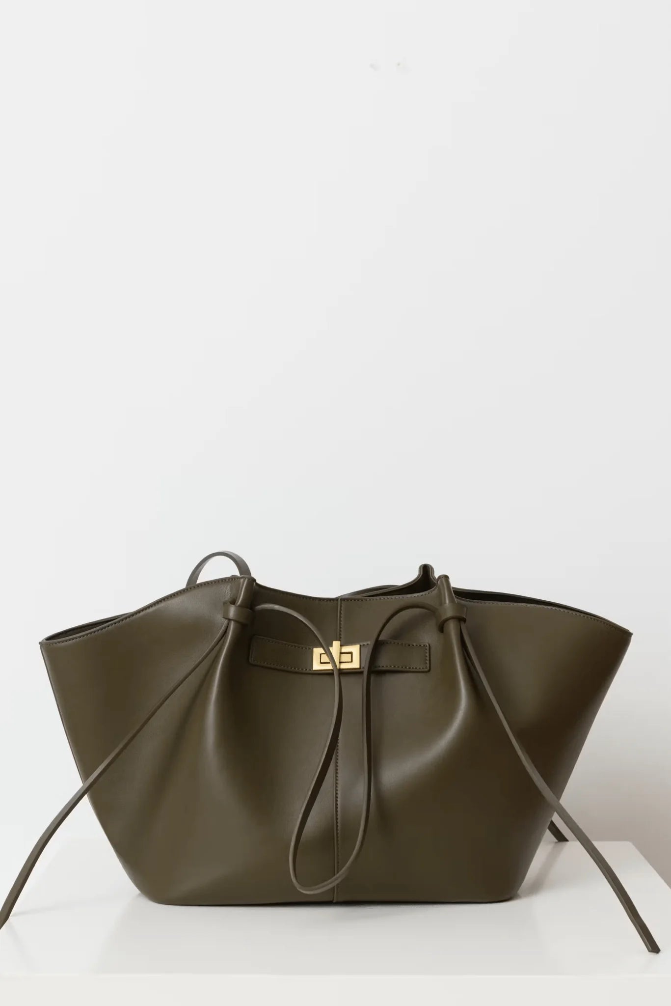 Joëlle Structured Vegan Leather Shopper Bag
