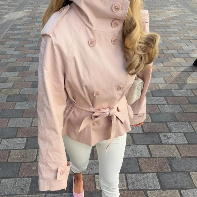 Amy | Women's Belted Trench Jacket