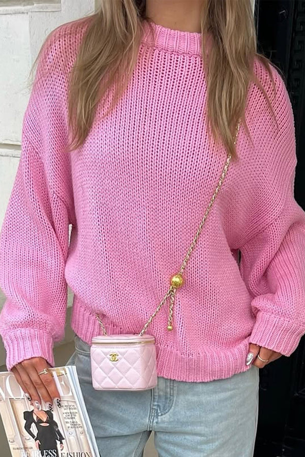 Amanda Crew Neck Layering Sweater